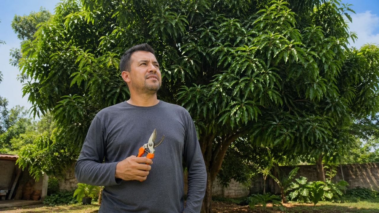 Como podar frutífera do jeito certo para ela carregar de frutos e crescer mais saudável