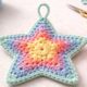 Estrela de crochê fácil para fazer em casa com passo a passo simples e rápido