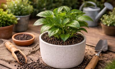 Jogue este tempero na terra e os bichos que comem as folhas vão fugir rapidamente