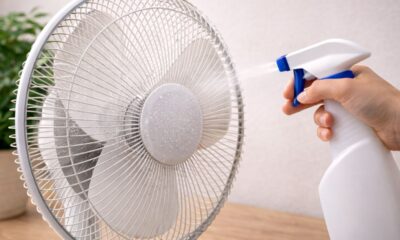Misturinha caseira para limpar ventilador sem desmontar e remover a sujeira sem esforço