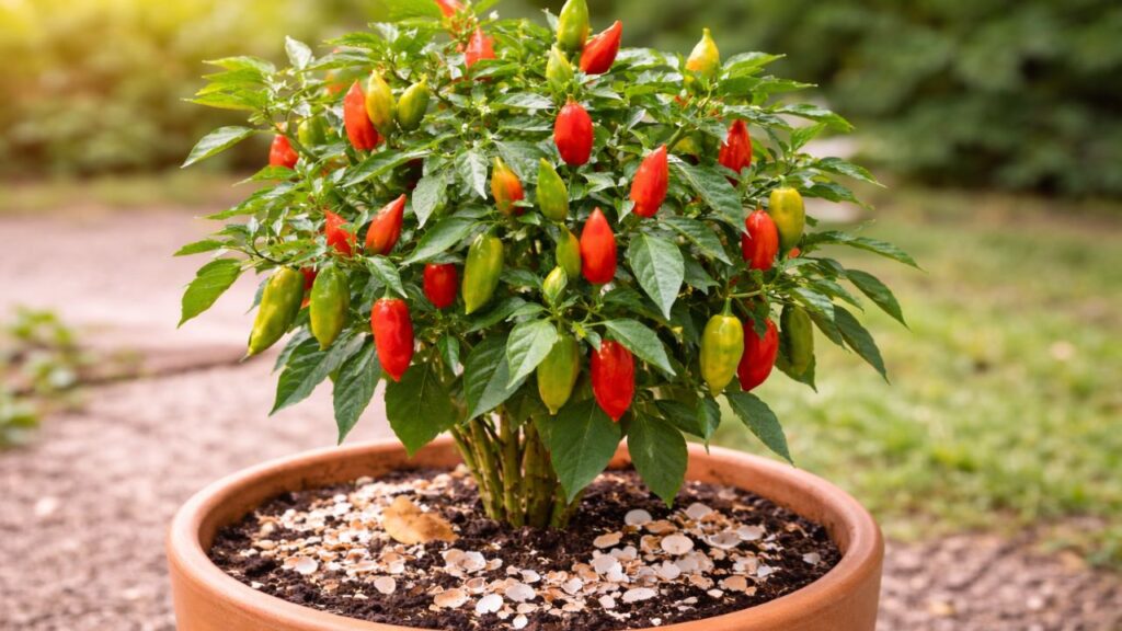 Quer sua pimenteira carregada? Use isso e o pé vai encher de frutos muito mais rápido do que você imagina