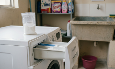 O truque simples com ácido cítrico que pode deixar a máquina de lavar mais limpa e menos pesada