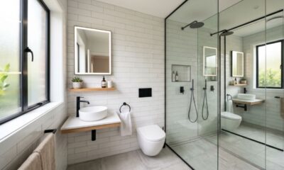 Adeus ao box de chuveiro transparente: a nova tendência é mais elegante e proporciona privacidade no banheiro