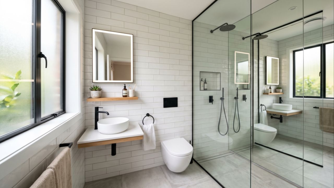 Adeus ao box de chuveiro transparente: a nova tendência é mais elegante e proporciona privacidade no banheiro