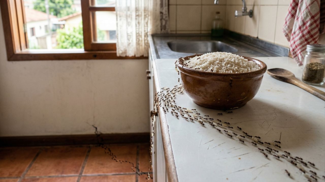 Adeus formigas como se livrar delas com 4 ingredientes de cozinha e sem usar veneno
