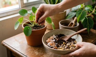 Esses resíduos do dia a dia podem virar adubo natural e dar nova vida às plantas dentro de casa