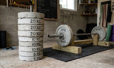 Como fazer anilhas de concreto por R$ 0,62 o kg e gastar muito menos que na academia