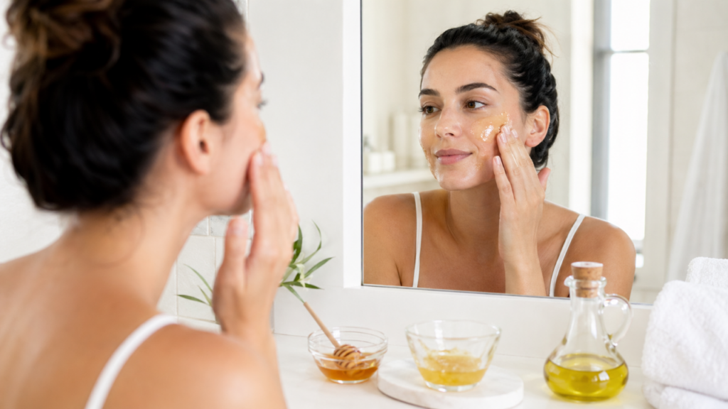 A mistura caseira de mel com azeite que deixa a pele mais macia, mas exige um cuidado importante