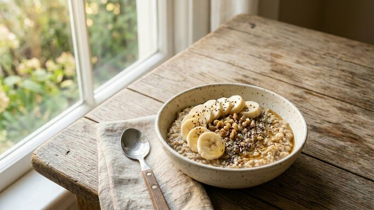 Banana com aveia pode fazer mais pelo seu corpo do que parece quando usada da forma certa