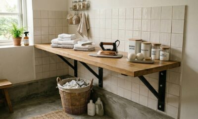 Como fazer uma bancada simples e melhorar o uso da cozinha ou área de serviço