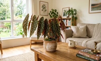 Begônia maculata cria um visual que chama atenção e valoriza qualquer ambiente