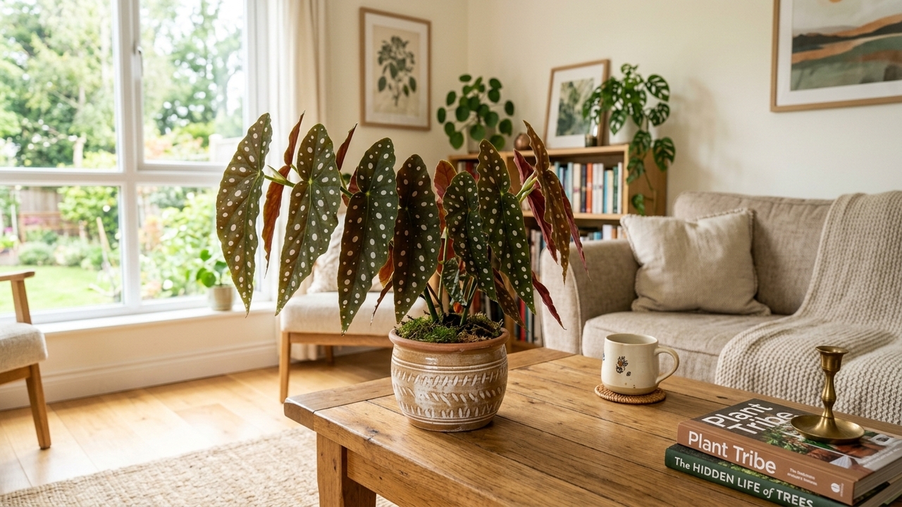 Begônia maculata cria um visual que chama atenção e valoriza qualquer ambiente