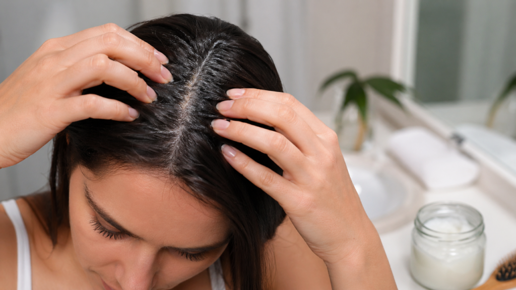 Adeus descamação: como usar óleo de coco para caspa sem deixar a raiz ainda mais oleosa