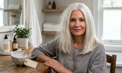 Bicarbonato no cabelo branco exige cautela e só faz sentido em usos muito pontuais