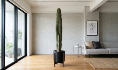 Esse cacto na decoração pode mudar o visual da sua casa e criar um destaque moderno que chama atenção