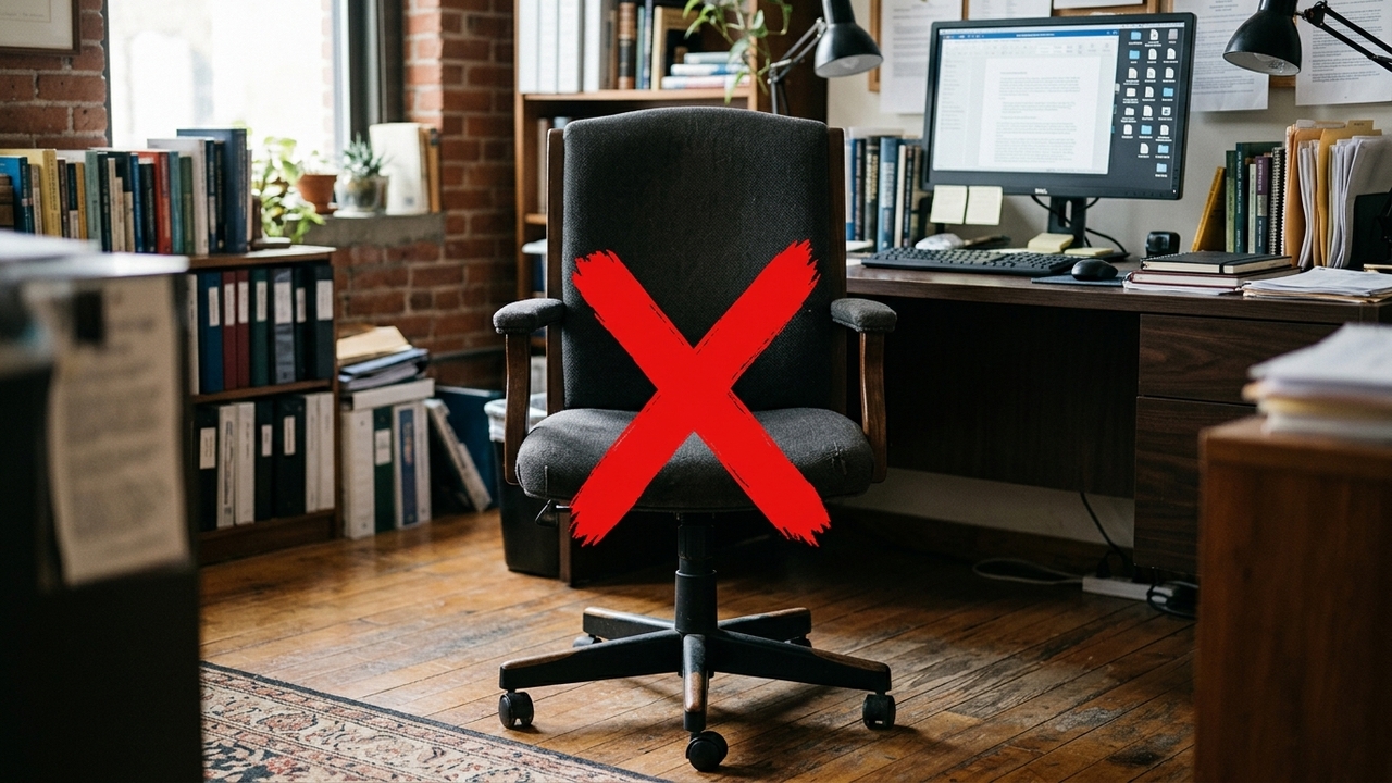 Adeus à cadeira de escritório tradicional: a tendência de 2026 que melhora a postura e a forma como você trabalha