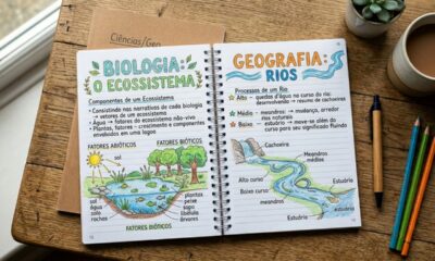 Como era aprender sem internet e fazer trabalho à mão com capricho na infância