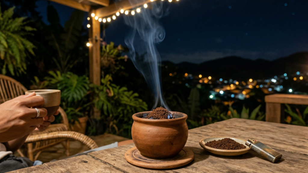 A borra de café que iria para o lixo pode virar sua aliada contra mosquitos no fim do dia