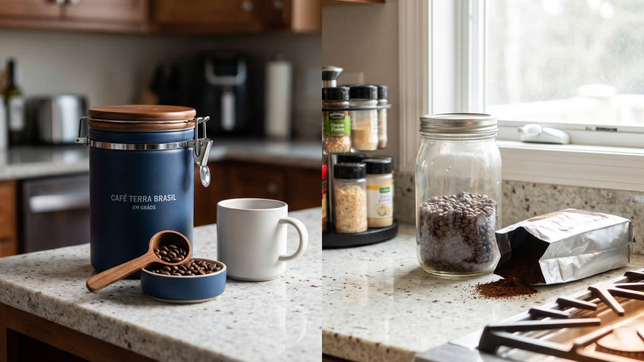 Como guardar café em casa do jeito certo e preservar sabor e aroma por mais tempo