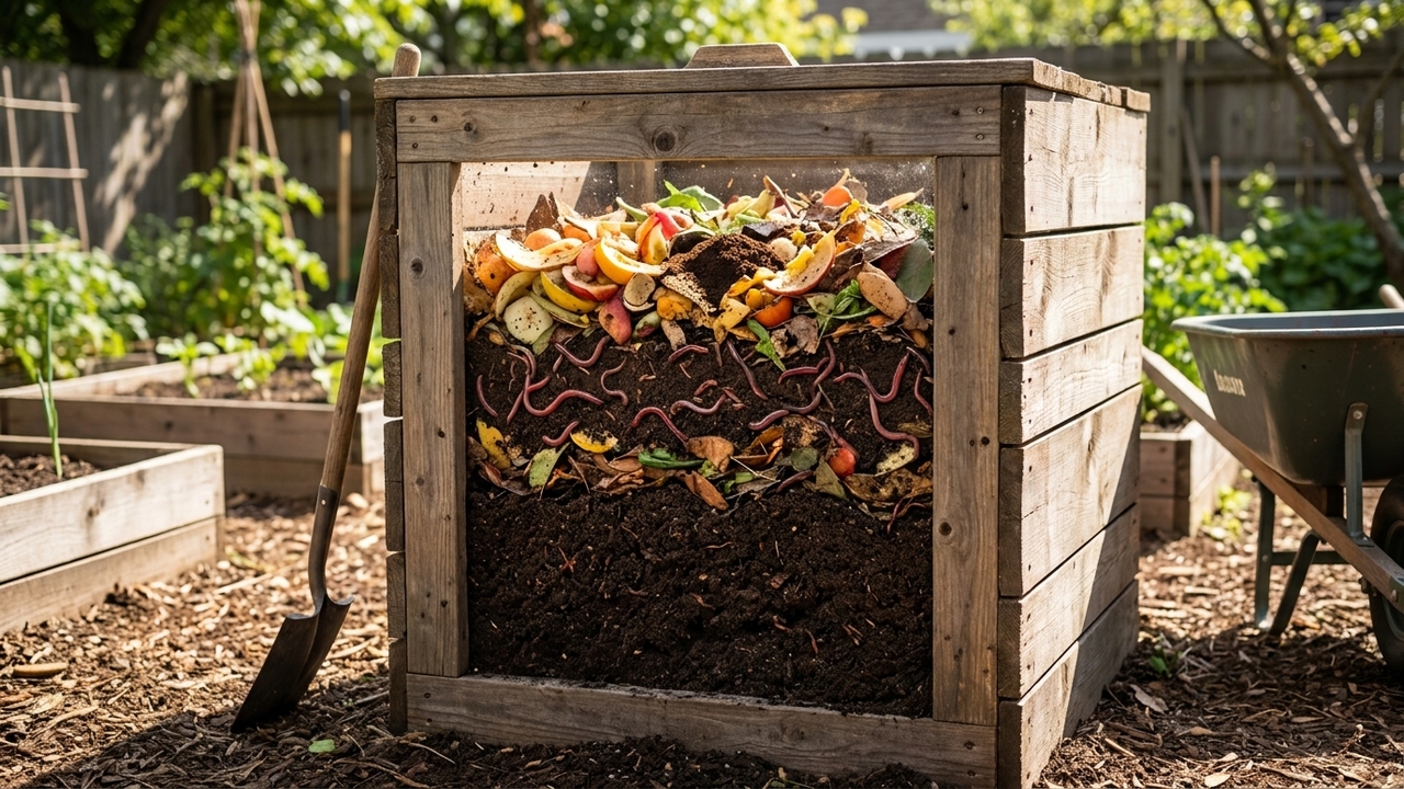 Como fazer sua fazenda de minhocas em casa e transformar restos orgânicos em adubo natural