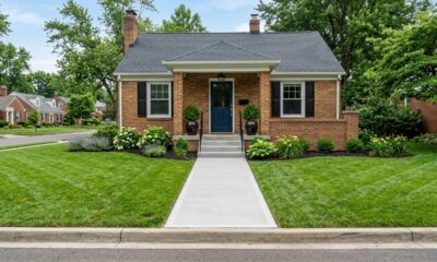 Como fazer calçada simples na frente de casa e deixar a entrada mais bonita