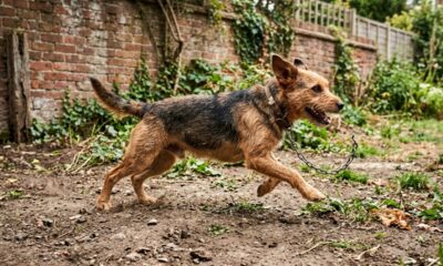 Cão que viveu preso a vida inteira surpreende após resgate