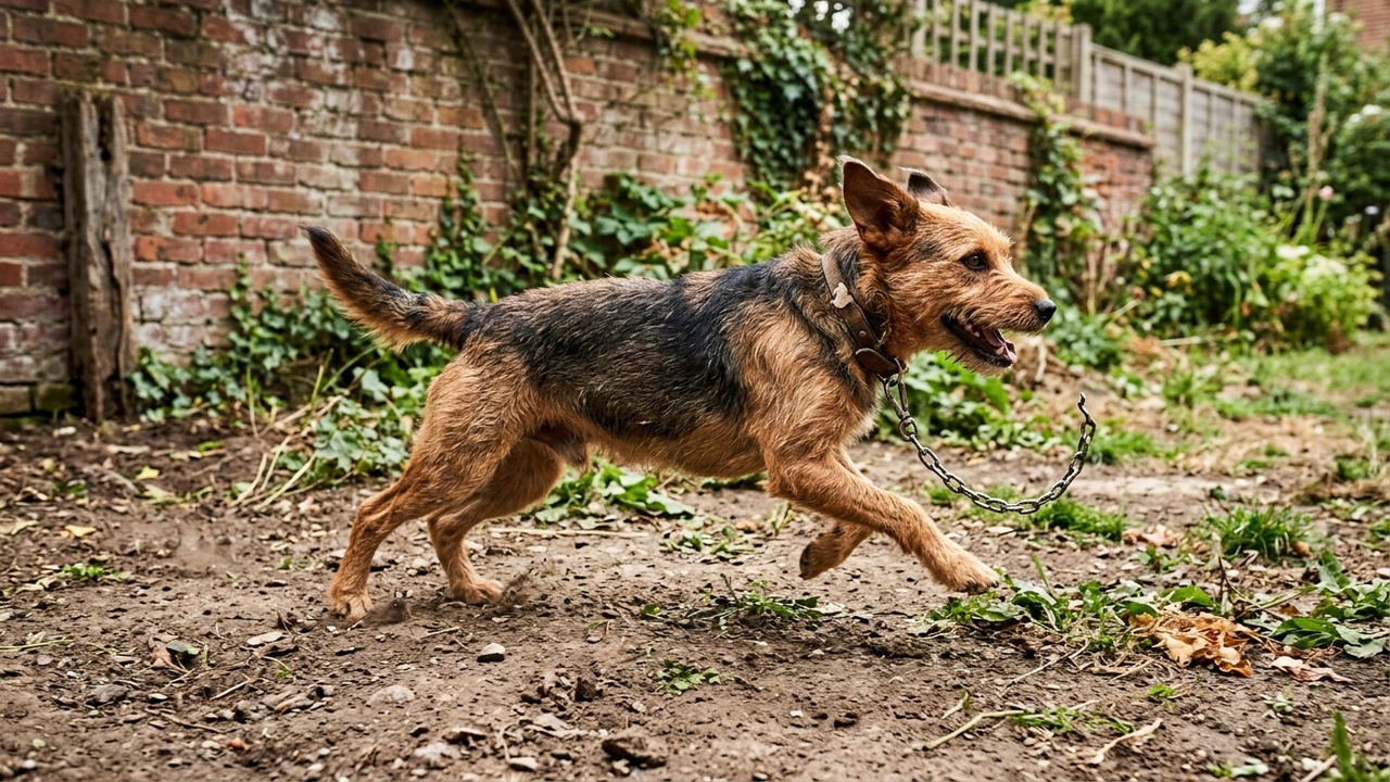 Cão que viveu preso a vida inteira surpreende após resgate