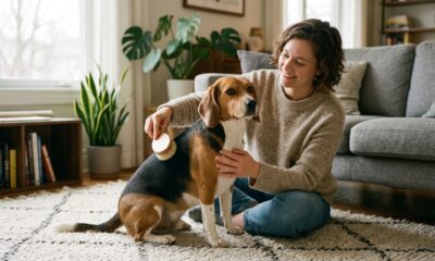 8 escovas recomendadas para cuidar de cães de pelo curto