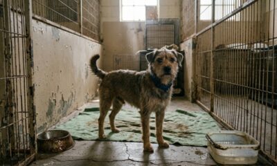 Cão abandonado muda de vida após anos vivendo em abrigo