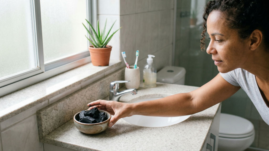Como tirar mau cheiro do banheiro de forma natural com um truque barato que quase ninguém lembra