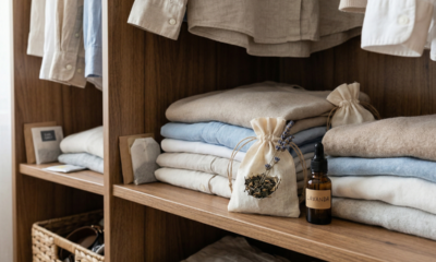 Nem spray caro, nem perfume forte: o truque com chá que ajuda a salvar o cheiro do guarda-roupa