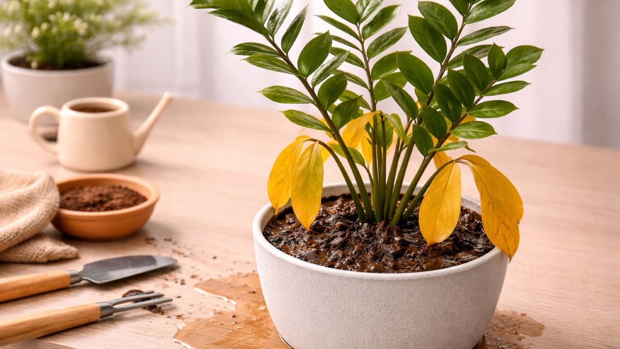 Como cuidar da zamioculca sem cometer o erro que pode estar prejudicando sua planta agora