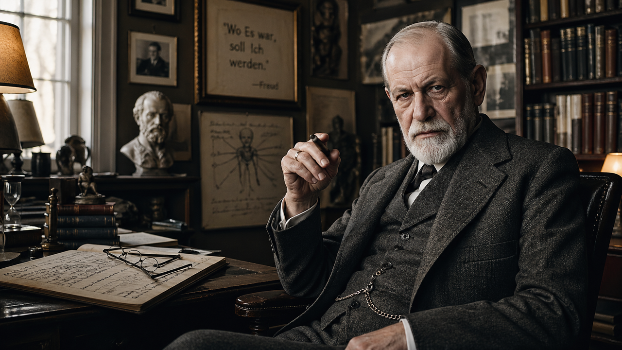 Sigmund Freud, pai da psicanálise: "O filho predileto conserva, ao longo de toda a sua vida, o sentimento de conquistador."