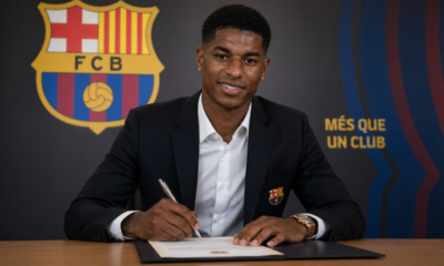 Rashford descarta voltar ao Manchester United e concorda em diminuir salário para continuar no Barcelona