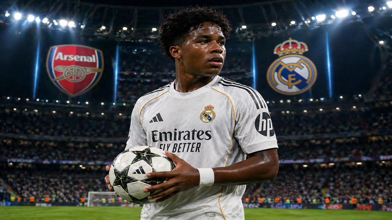 Arsenal entra na disputa por Endrick e pode surpreender o Real Madrid com proposta milionária