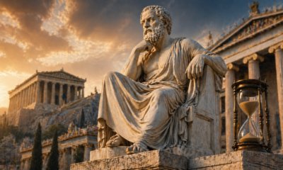 Citação de Platão, filósofo grego: “Há duas coisas pelas quais uma pessoa nunca deve se irritar: aquilo que...” A sabedoria começa quando deixamos de desperdiçar energia com o inevitável