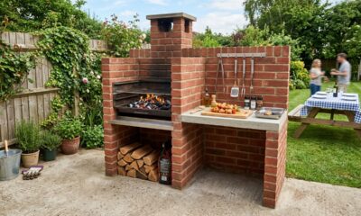 Área de churrasqueira simples deixa o quintal mais funcional sem exigir reforma pesada