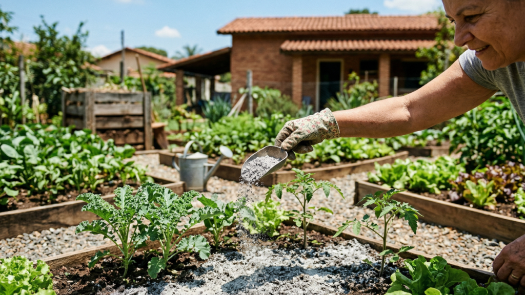 Nem todo adubo precisa ser caro: as cinzas de madeira podem ajudar mais do que muita gente imagina