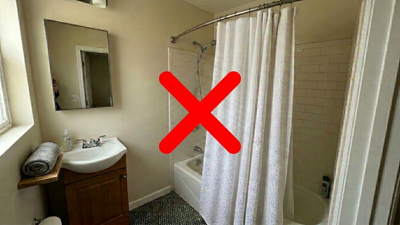 Nem divisória nem cortina: a tendência mais elegante e prática para instalar em chuveiros de banheiros pequenos