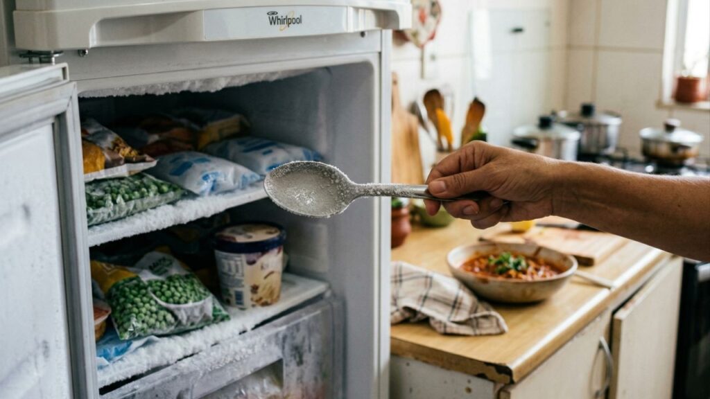 Guardar uma colher no congelador: por que isso pode te ajudar na cozinha
