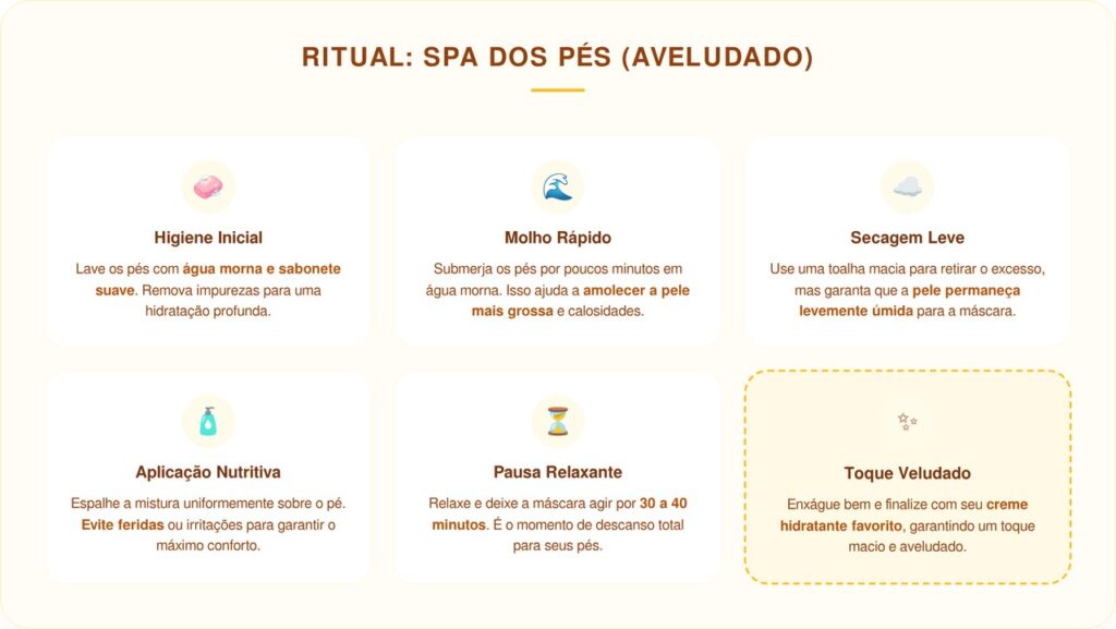 Como fazer uma máscara hidratante para os pés e conquistar pele de bebê sem sair de casa