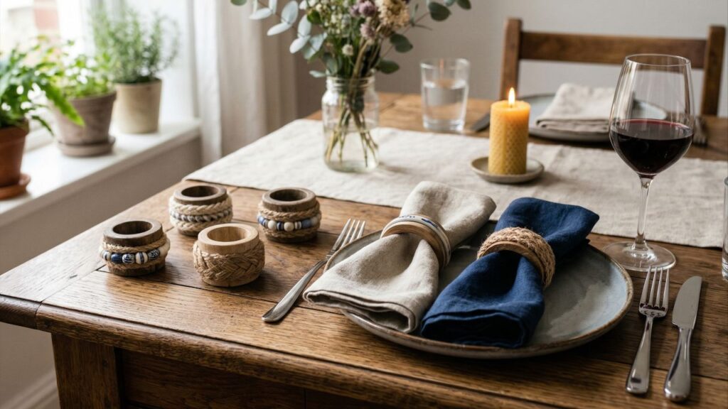 Como fazer porta-guardanapos artesanais para compor mesas bonitas em almoços especiais