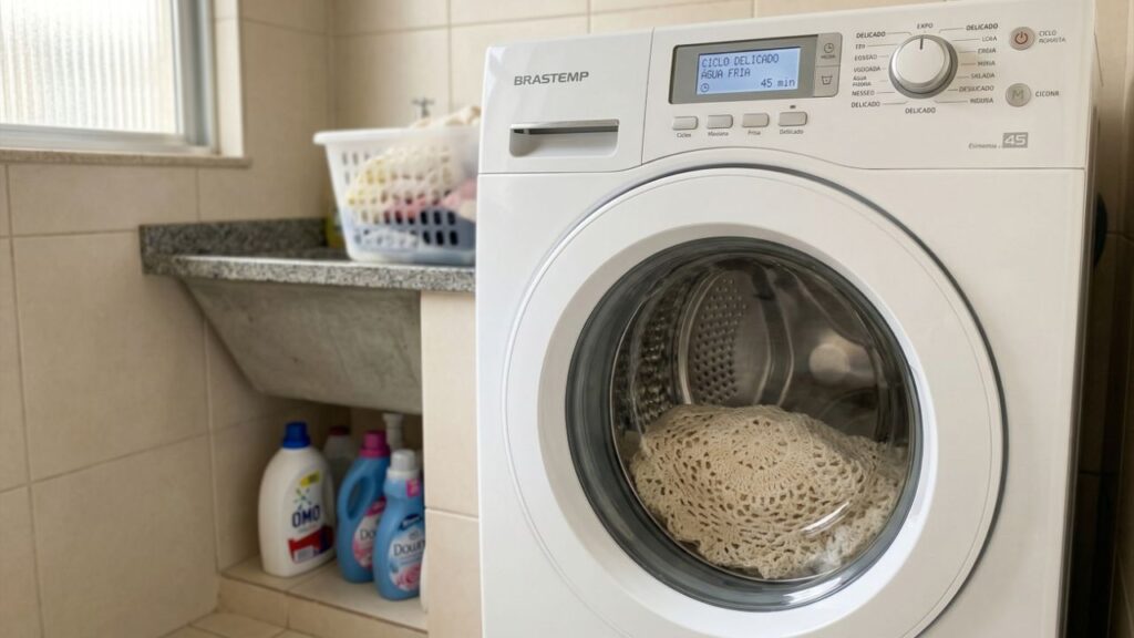 Como lavar peças de crochê na máquina sem medo de estragar ou criar bolinhas