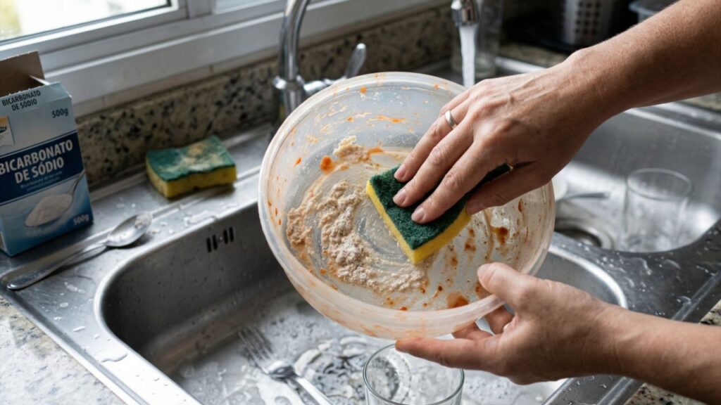 Nem vinagre nem limão: o método caseiro com apenas 1 ingrediente que elimina o cheiro de Tupperware