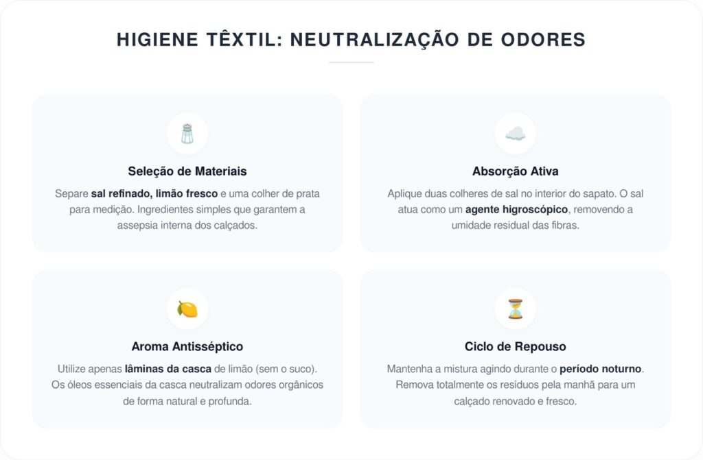 Diga adeus ao mau cheiro nos sapatos com este truque caseiro barato de apenas 2 ingredientes