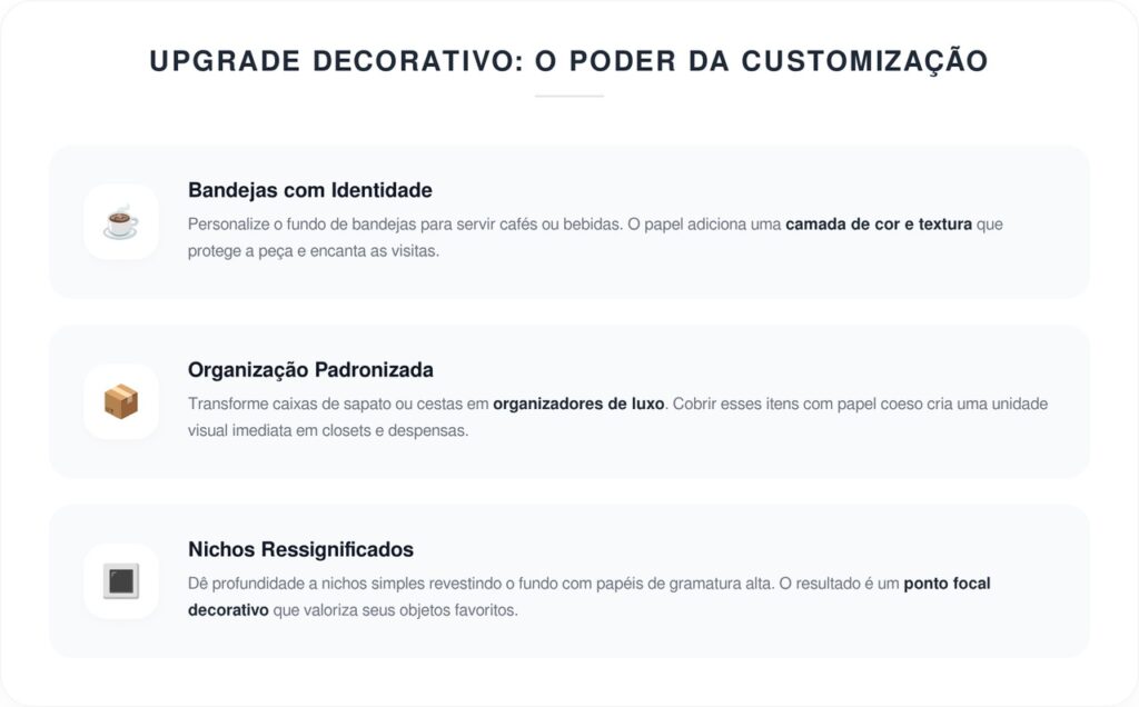 7 maneiras criativas de reaproveitar papel de parede antigo na decoração da casa