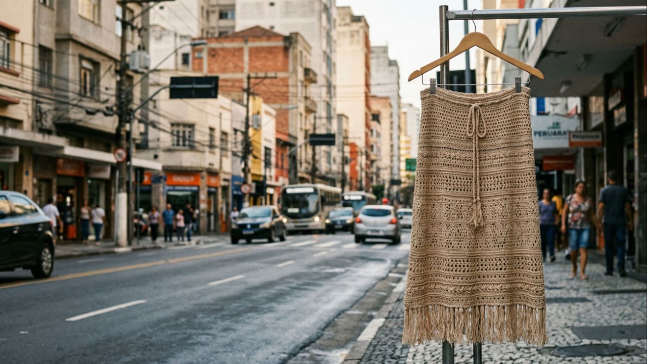 Como usar saia de crochê para criar looks modernos e cheios de personalidade