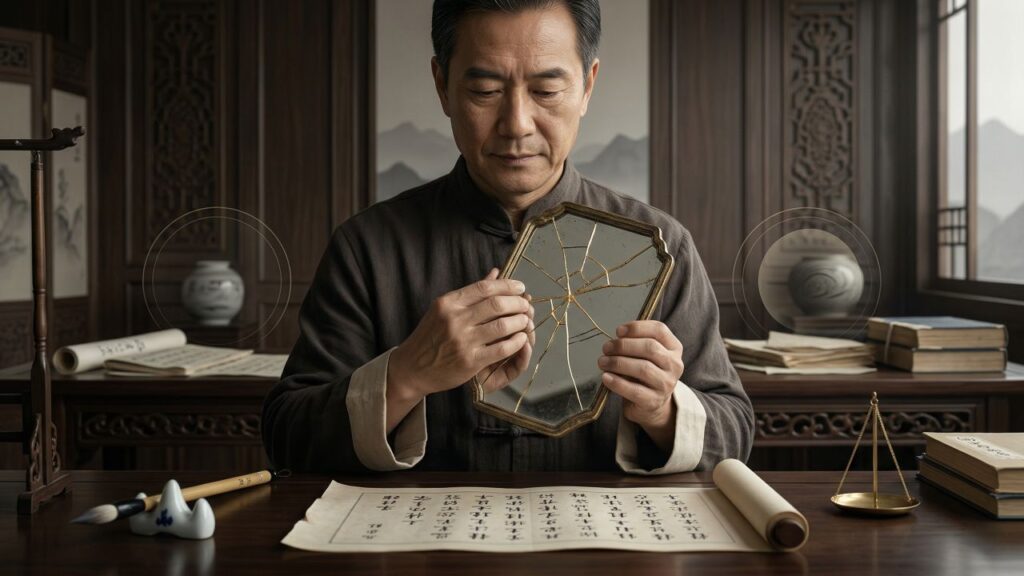 Citação de Confúcio: "Um homem que cometeu um erro e não o corrige, está cometendo outro erro."