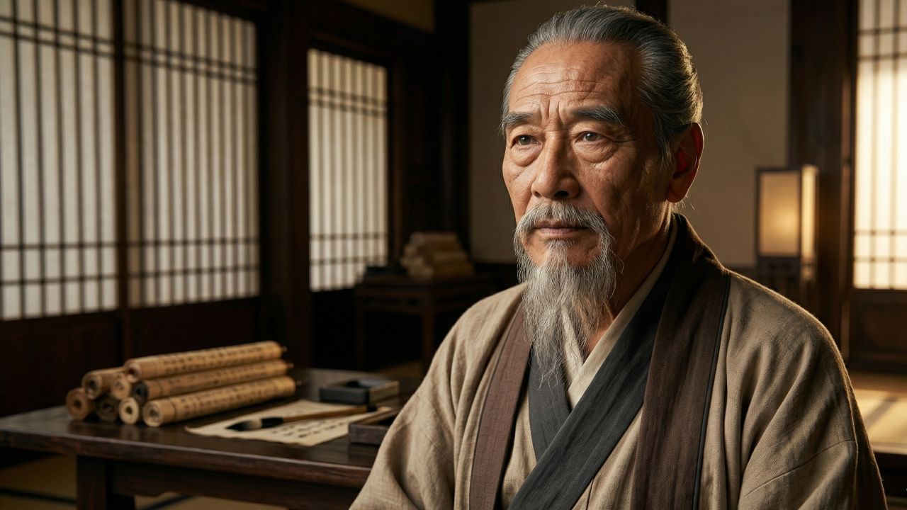 Citação de Confúcio: "Um homem que cometeu um erro e não o corrige, está cometendo outro erro."