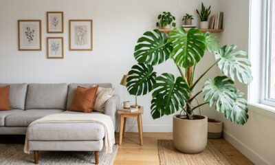 Como usar costela-de-adão de um jeito diferente na decoração e criar um efeito que chama atenção